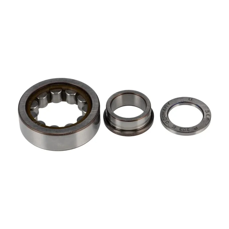 SKF Cylindrical Roller Bearing 17 mm ID 40 mm OD Non-Metallic Cage Shielded NUP 203 ECP