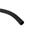 RS PRO Spiral Cable Wrap 25 mm Nominal Diameter Nylon, Black, 5 m Length 210-8594