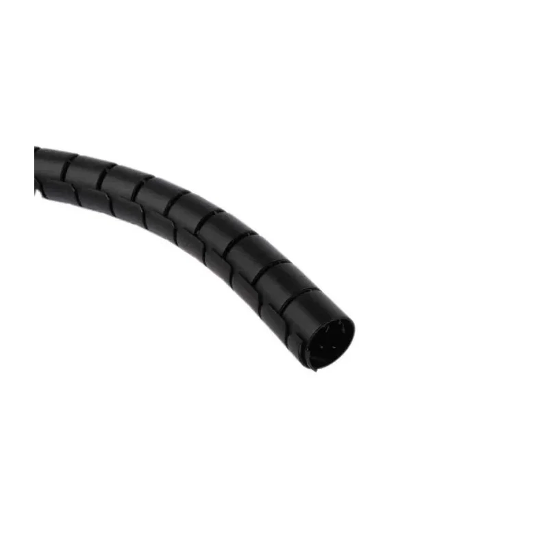 RS PRO Spiral Cable Wrap 25 mm Nominal Diameter Nylon, Black, 5 m Length 210-8594