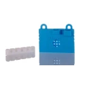 Kittenbot BBC micro:bit Case Blue Protective Silicone Cover for micro:bit V2.0 KBA9075E