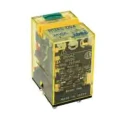 Idec Power Relay with 24V DC Coil Voltage, 10A Switching Current, DPDT Contact Configuration RU4S-D1-D24