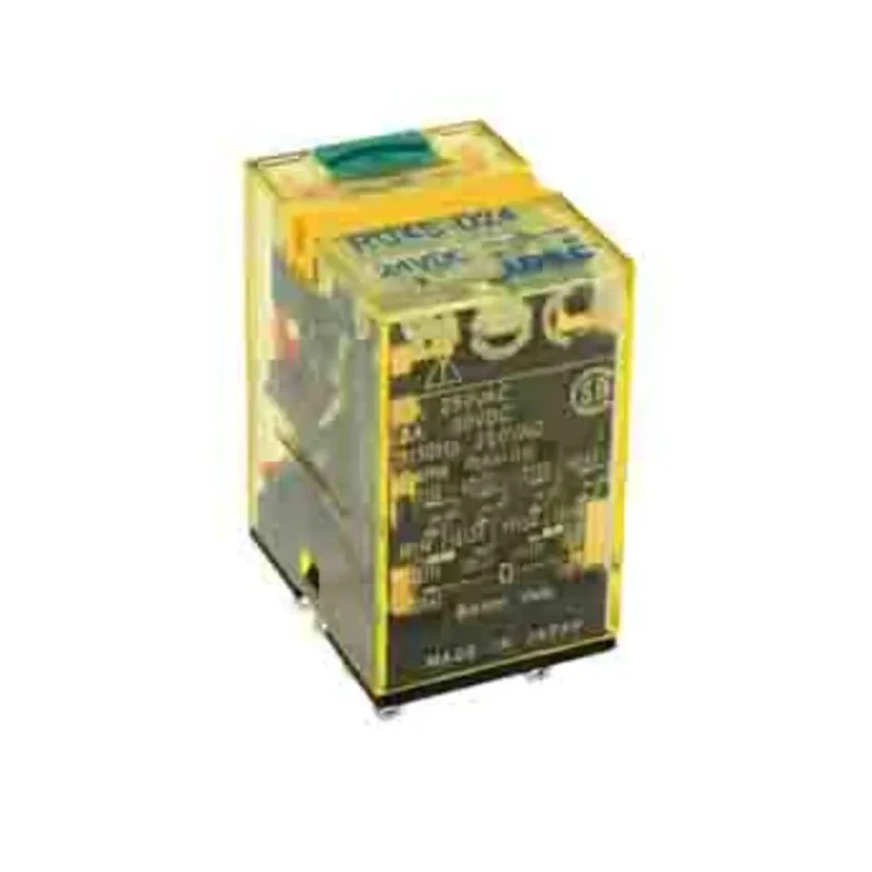 Idec Power Relay with 24V DC Coil Voltage, 10A Switching Current, DPDT Contact Configuration RU4S-D1-D24