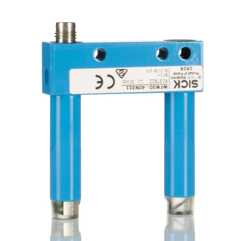 SICK Fork Sensor Photoelectric Sensor 30 mm, NPN Output, IP67 Metal Housing WFM30-40N311