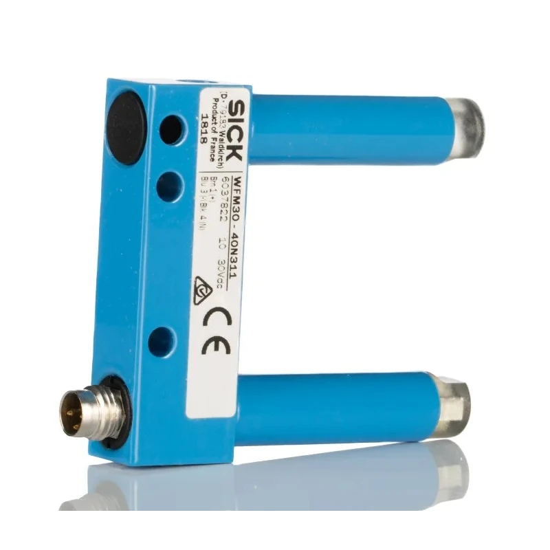 SICK Fork Sensor Photoelectric Sensor 30 mm, NPN Output, IP67 Metal Housing WFM30-40N311