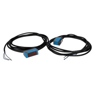 SICK Through Beam Photoelectric Sensor Block Style, Detection Range 0 → 15 m, PNP Output, IP67, 30V DC, 100mA GSE6-P1111