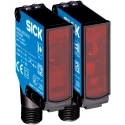 SICK Through Beam Photoelectric Sensor, Block Sensor, 0 → 20 m Detection Range, PNP Output, IP69K, IP66, IP67 WSE11-2K2430