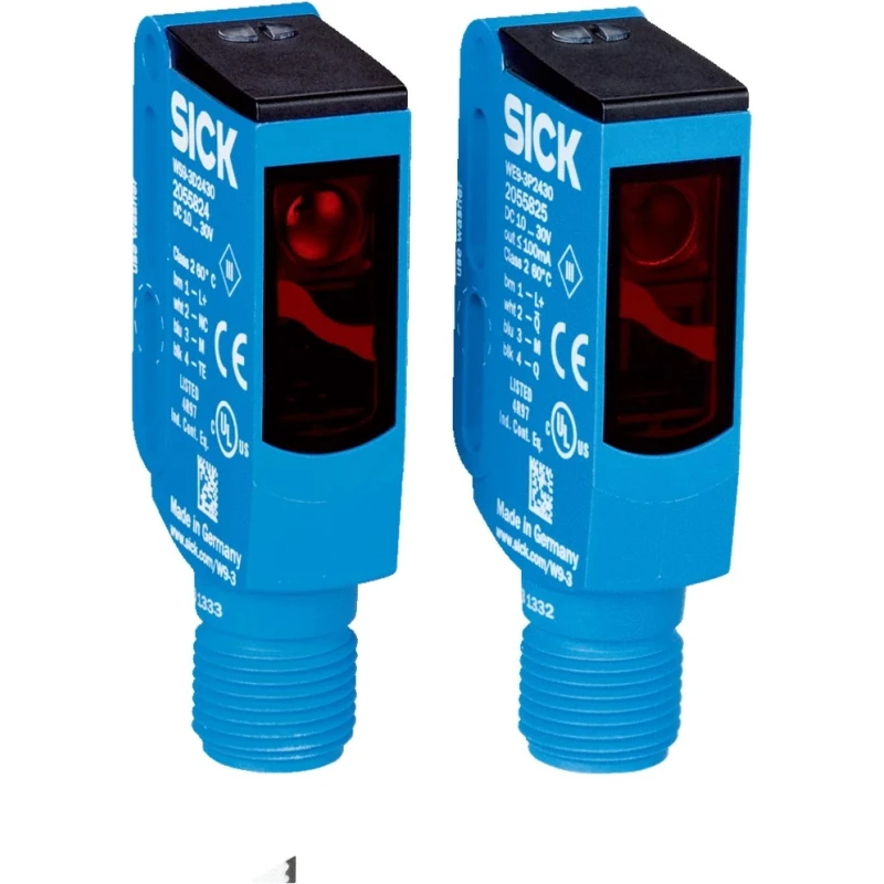 SICK Through Beam Photoelectric Sensor Block 0 → 10 m PNP Output 4-Pin Connector IP69K IP67 IP66 WSE9-3P2430