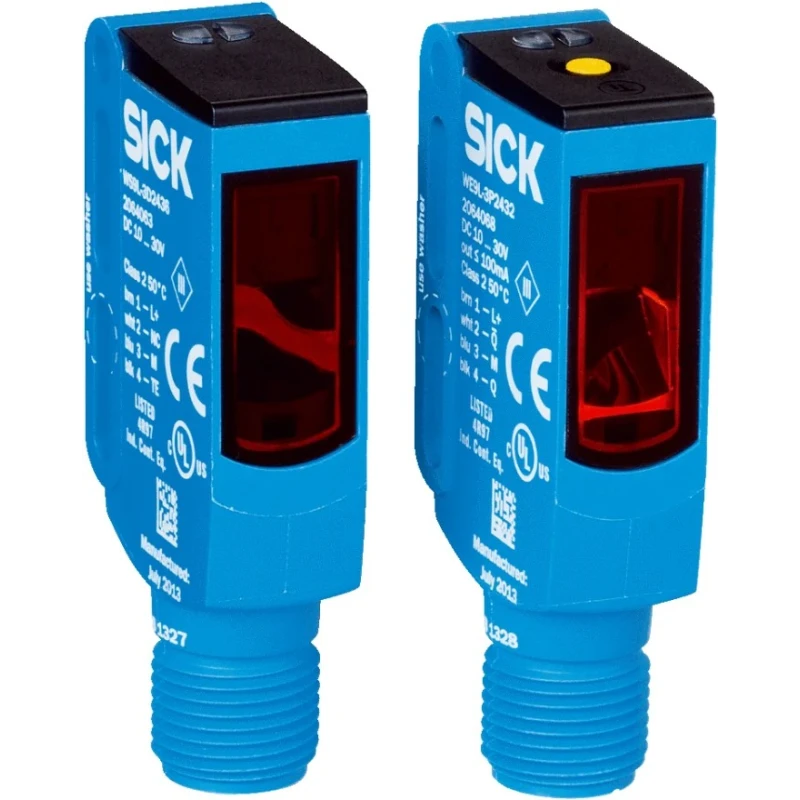 SICK Through Beam Photoelectric Sensor Block Style 0 to 60 m Detection Range PNP Output IP66 IP67 IP69K WSE9L-3P2437