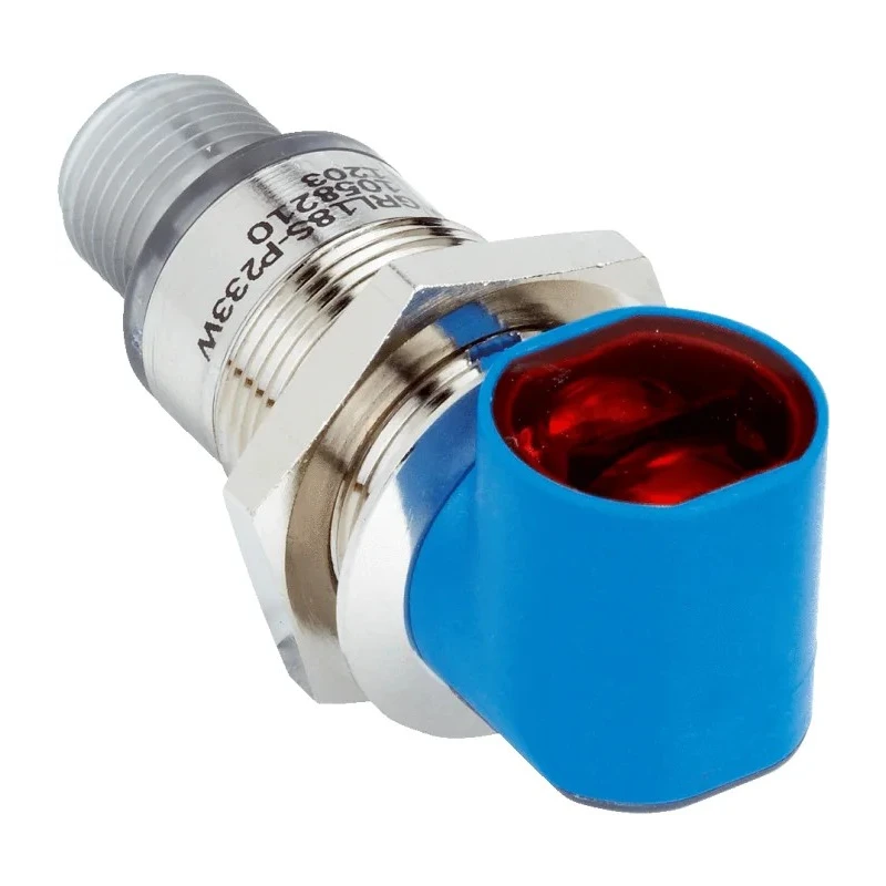 SICK Energetic Photoelectric Barrel Sensor, Detection Range 5 mm to 550 mm, PNP Output, IP67 Rated, Model GRTE18S-P234X