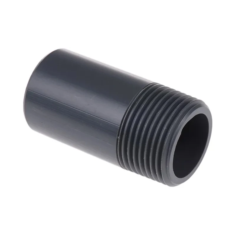 Georg Fischer Plastic Pipe Fitting Straight Threaded R Nipple 1 in 721913908