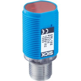 SICK Energetic Photoelectric Sensor Barrel Sensor 3 mm to 115 mm Detection Range PNP Output IP67 GRTE18S-P2417