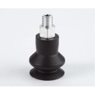 Norgren 15 mm Flat Nitrile Rubber (NBR) Suction Cup Threaded Connection M/58404/01