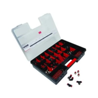 Norgren Pneumatic Fittings Maintenance Kit, Tube Connectors, Tees, Plugs, Elbows, 10mm 12mm Straight Connectors NE/11376