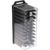RS PRO 45-Piece 1/2 in, 3/8 in Standard Socket Set Chrome Vanadium Steel 213-1011