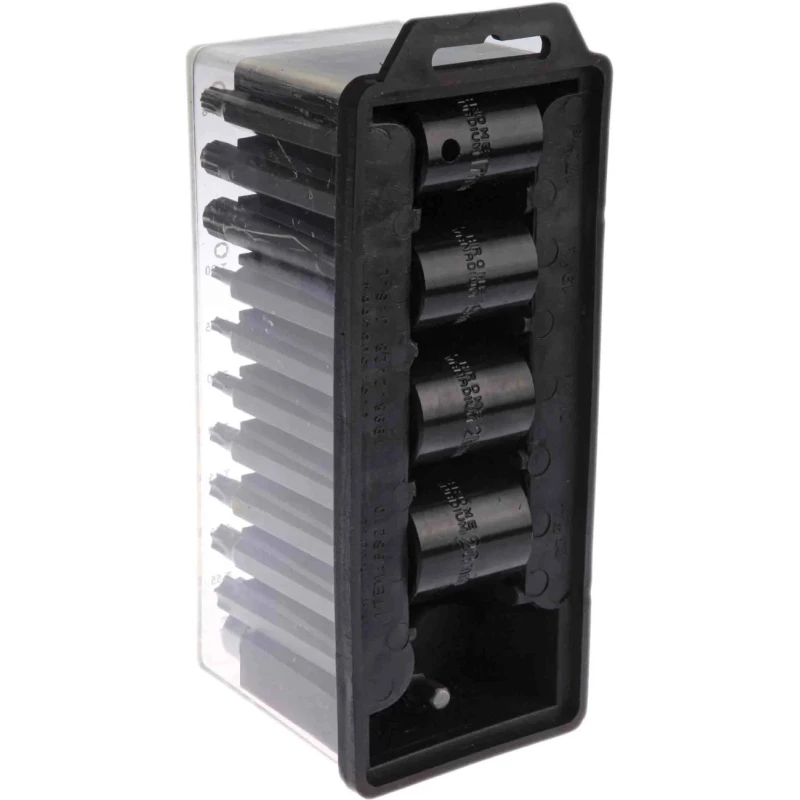 RS PRO 45-Piece 1/2 in, 3/8 in Standard Socket Set Chrome Vanadium Steel 213-1011