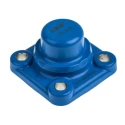 SKF Stainless Steel 4 Hole Flange Bearing Unit 20 mm ID, Set Screw Locking, SKF Food Line Series F4BC 20M-CPSS-DFH