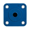 SKF Stainless Steel 4 Hole Flange Bearing Unit 20 mm ID, Set Screw Locking, SKF Food Line Series F4BC 20M-CPSS-DFH