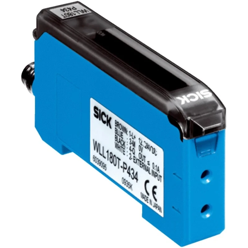 SICK Plastic, Glass Fibre Optic Sensor, NPN Output, IP50, 24V DC, 16μs Response Time WLL180T-L632
