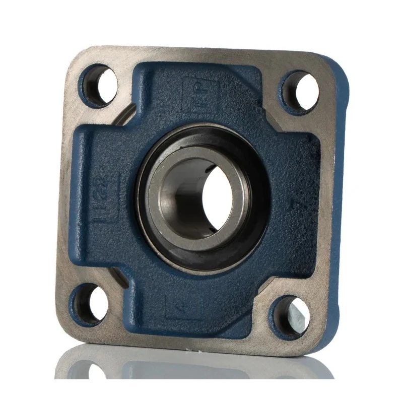 SKF Flange Bearing Unit Square Housing 4 Mount Holes 25 mm Inside Diameter Steel FYJ 25 TF