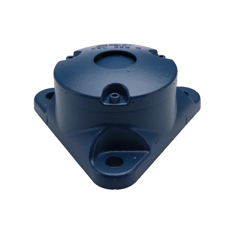 SKF Cast Iron 3 Hole Cylindrical Flange Bearing Unit 35 mm Inside Diameter FNL 508 B