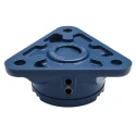SKF Cast Iron 3 Hole Cylindrical Flange Bearing Unit 35 mm Inside Diameter FNL 508 B