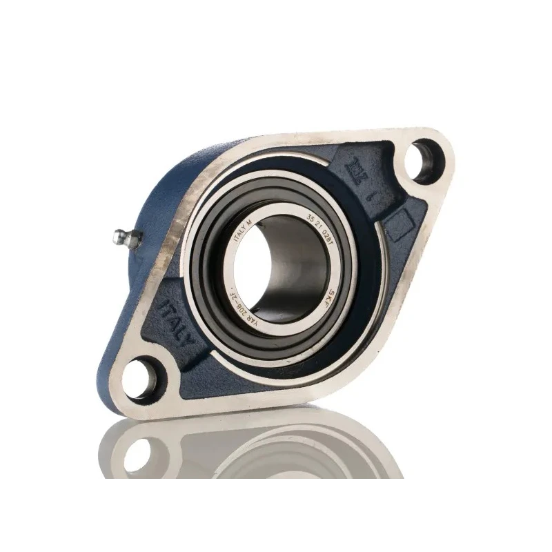 SKF Flange Bearing Unit 40 mm Inside Diameter Cast Iron Material 171.5mm Length FYTB 40 TF