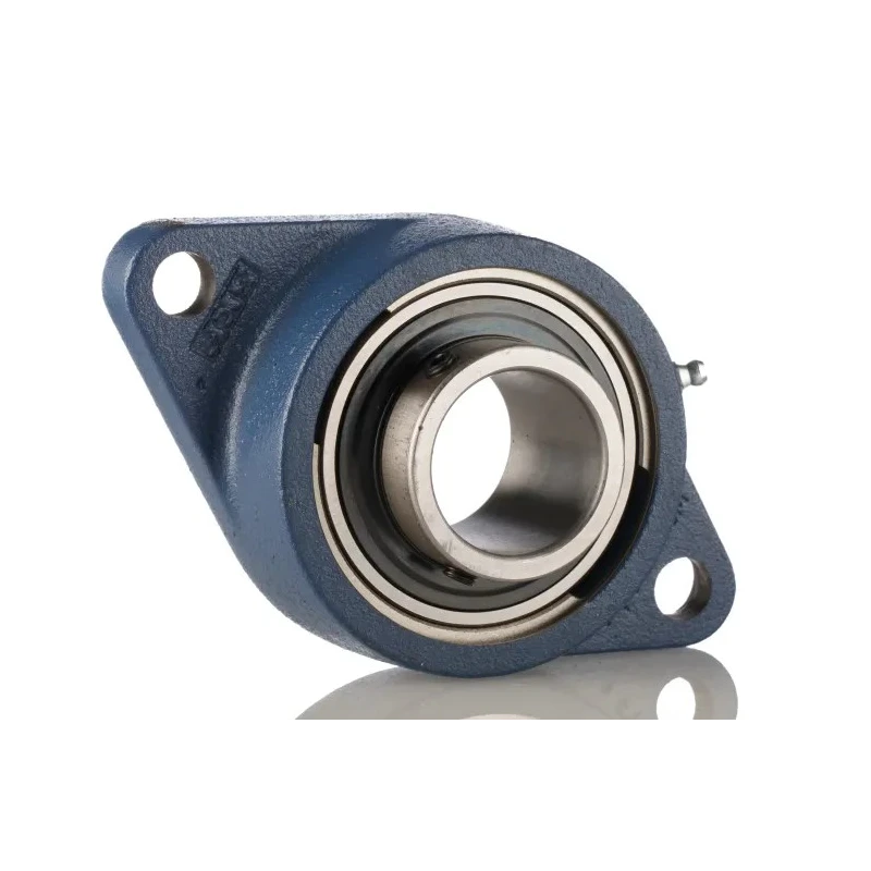SKF Flange Bearing Unit 40 mm Inside Diameter Cast Iron Material 171.5mm Length FYTB 40 TF