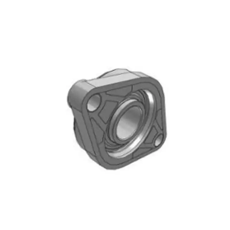SKF Double-Hole Stainless Steel Flange Bearing Unit 35 mm ID, Length 156 mm, Set Screw Locking FYTWK 35 YTH