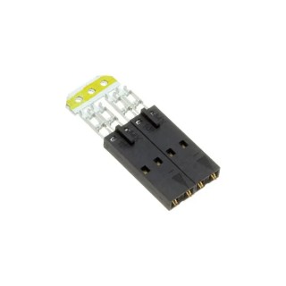 Molex Crimp Connector Housing 2 Way 1 Row Straight 2.54 mm Pitch Polyester Alloy 14441202