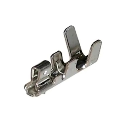 Molex 87421 Series Female Crimp Terminal, 30 AWG Wire Size, Tin Plated Phosphor Bronze, 2.5A Current 874210100