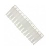 Molex Crimp Connector Housing 20 Contacts 1 Row 3.96 mm Pitch Nylon Straight 9503201