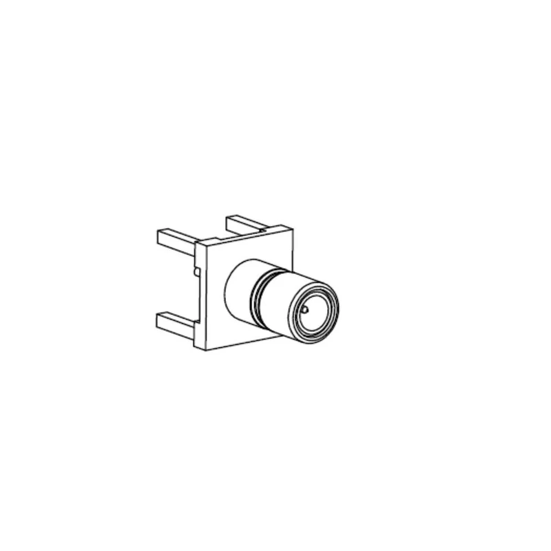 Molex 73404 Series Coaxial Connector Through Hole Female SMB 75 Ω 4GHz Straight Body 734043010