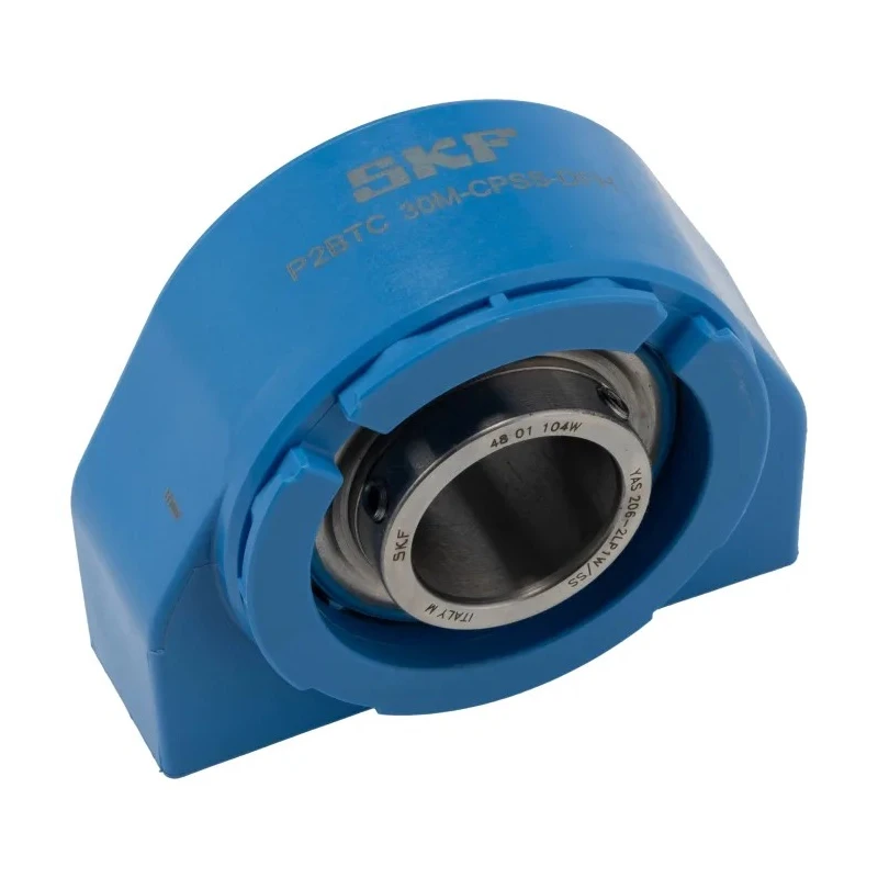 SKF Food Line Short Base Pillow Block Bearing Composite Housing 30 mm ID 700rpm Limiting Speed P2BTC 30M-CPSS-DFH