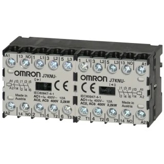 Omron Contactor 4-Pole 5A 3.5kW 230V AC Coil Motor Control J7KNU
