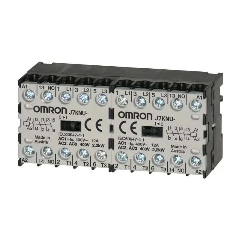Omron Contactor 4-Pole 5A 3.5kW 230V AC Coil Motor Control J7KNU