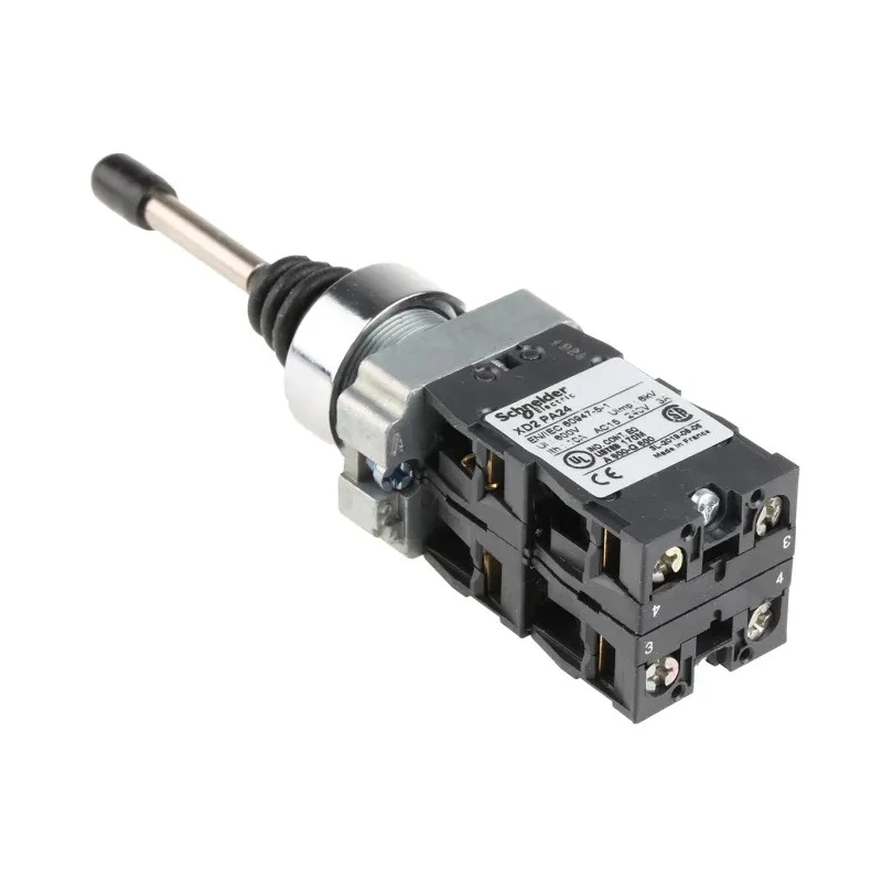 Schneider Electric Harmony XD2 4-Axis Joystick Lever Slow Break IP65 230 V AC 3A XD2PA24