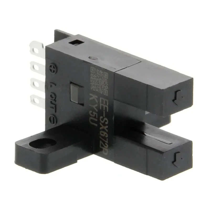 Omron Through Beam Photoelectric Sensor, 5 mm Detection Range, PNP Output, Connector Terminal EE-SX672R