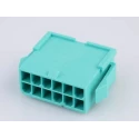 Molex 8 Way 2 Row Straight Male Connector Housing 4.2 mm Pitch Nylon Panel Mount 46993-0830