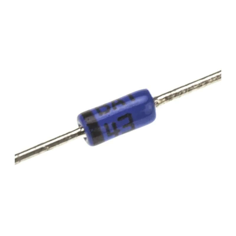 STMicroelectronics 30 V 200 mA Schottky Diode, Single, DO-35 Package BAT43