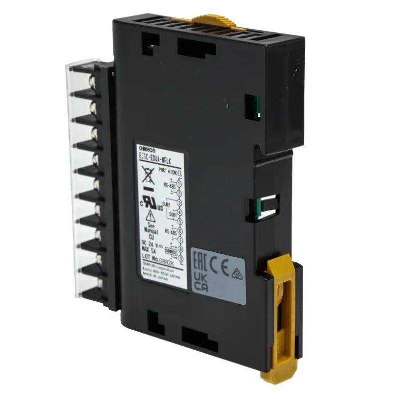 Omron EJ1 DIN Rail Controller 4 Input, 4 Output Transistor 24V DC 2-PID Controller, On-Off, PID EJ1C-EDUA-NFLK