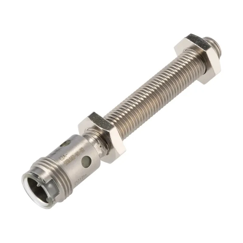 Omron Threaded Barrel Inductive Proximity Sensor M8 PNP 24V DC 2 mm Detection 200mA E2A-S08LS02-M1-B2