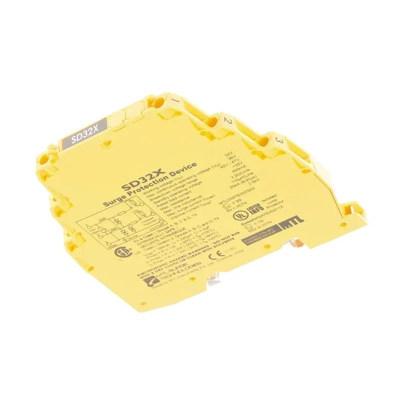 Eaton SD Surge Suppressor Unit 32 V DC, 22V AC Maximum Surge Current 20 kA DIN Rail Mount 251-3823