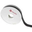 Velcro Black Loop Tape 20mm Width x 5m Length Polyamide Material RoHS Compliant EB01020330114309