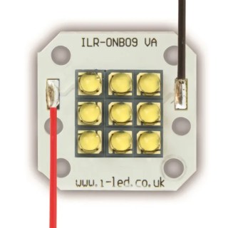 Intelligent LED Solutions OSLON Square 9 LED Array 9-LEDs Neutral White 4000K 1.8A Constant IHR-OG09-NW90-SC221-WIR200.