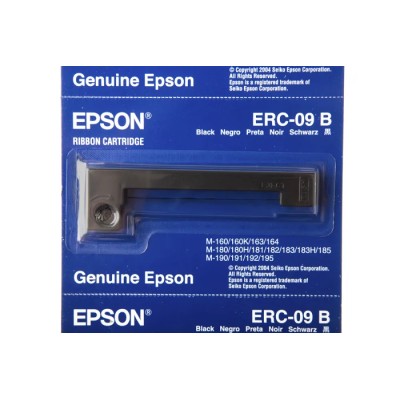 Epson Black M160 Printer Ribbon ERC09B for Hand-held Dot-Matrix Impact Printers China Origin ERC09B