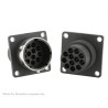Souriau Sunbank by Eaton UTG Straight 12 Way Flange Connector Female 16A 500V Shell Size 14 Bayonet UTG01412P