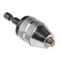 CK Drill Accessory Drill Chuck 60mm Overall Length Hex Shank 6 Pieces T2463