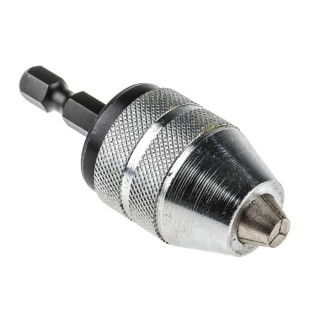 CK Drill Accessory Drill Chuck 60mm Overall Length Hex Shank 6 Pieces T2463