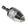 CK Drill Accessory Drill Chuck 60mm Overall Length Hex Shank 6 Pieces T2463