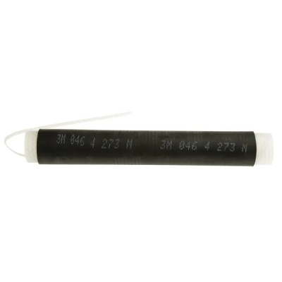 3M Ethylene Propylene Rubber Cold Shrink Tubing Black 35 mm Sleeve Diameter x 305 mm Length 1kV Voltage Rating 8427-12